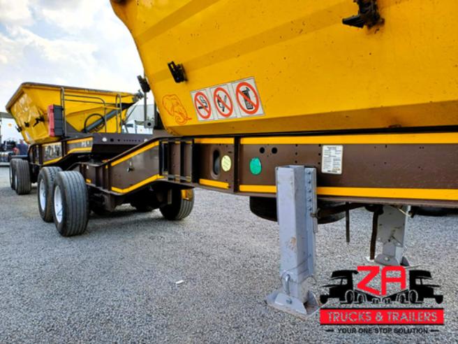2021 LEADER 18 CUBE SIDE TIPPER TRAILER #53307